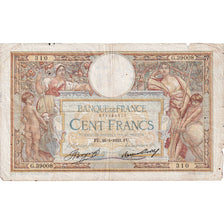 França, 100 Francs, Luc Olivier Merson, 1933, G.39008, EF(40-45)