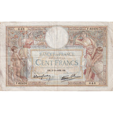 Francja, 100 Francs, Luc Olivier Merson, 1938, F.62420, EF(40-45)