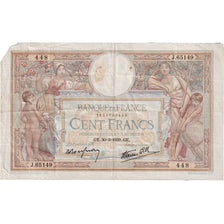 França, 100 Francs, Luc Olivier Merson, 1939, J.65149, VF(20-25)