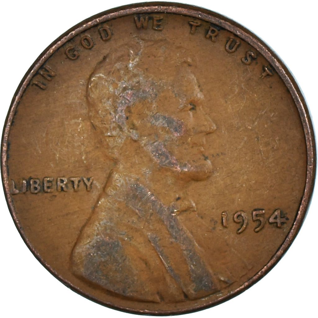 Munten, Verenigde Staten, Cent, 1954