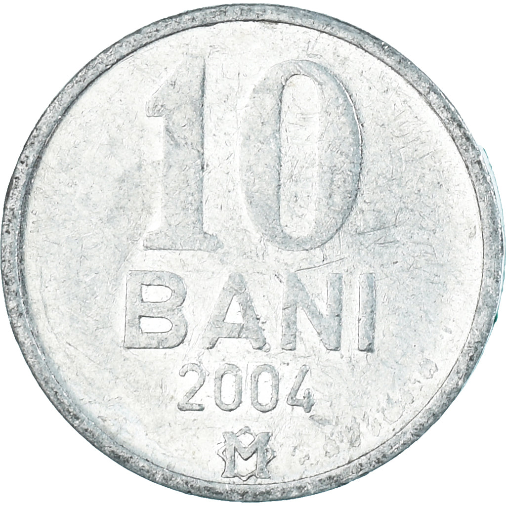 Moeda, Moldávia, 10 Bani, 2004