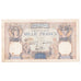 Francia, 1000 Francs, Cérès et Mercure, 1939, B.6030, BB, Fayette:38.34
