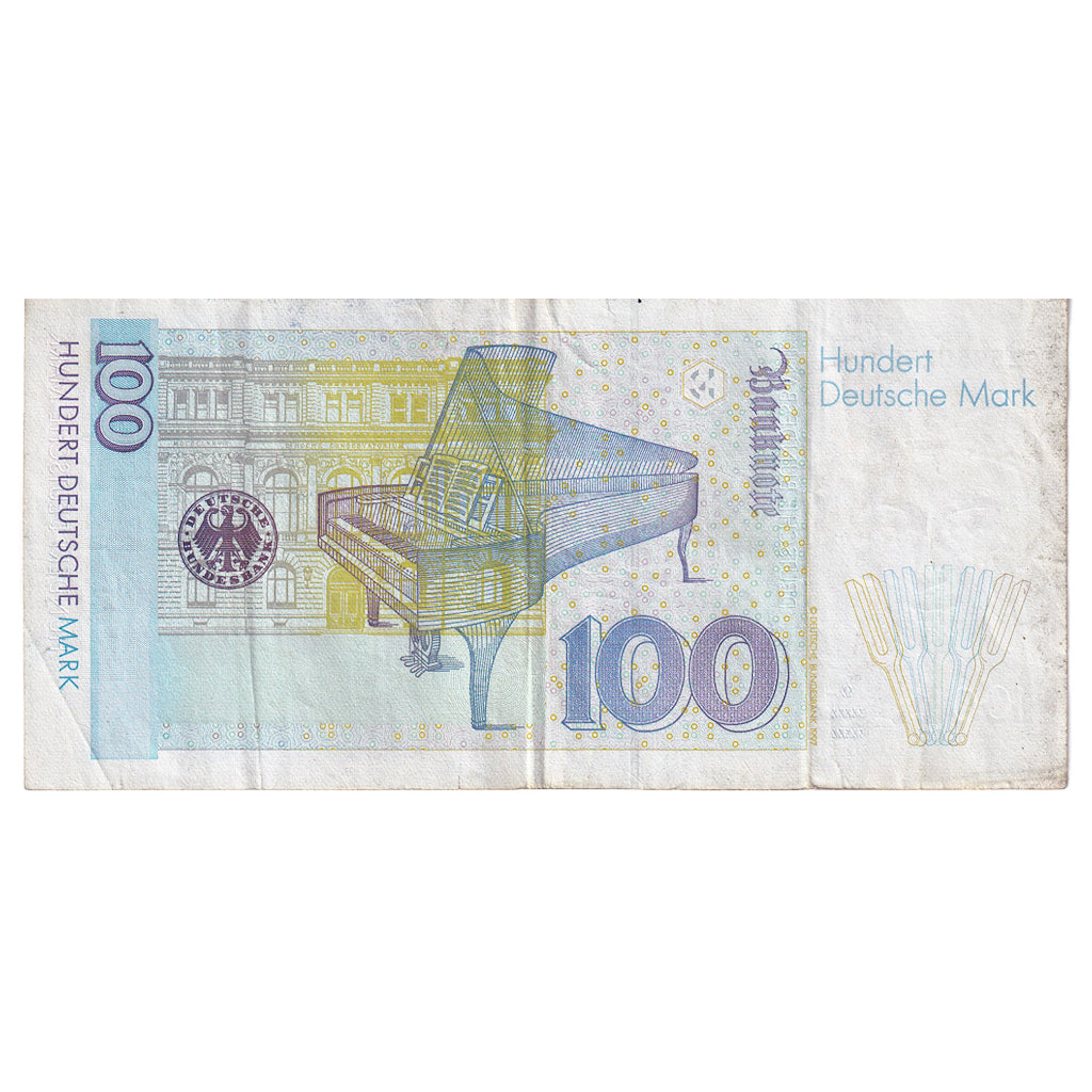 Banknote, GERMANY - FEDERAL REPUBLIC, 100 Deutsche Mark, 1996, 1996-01-02