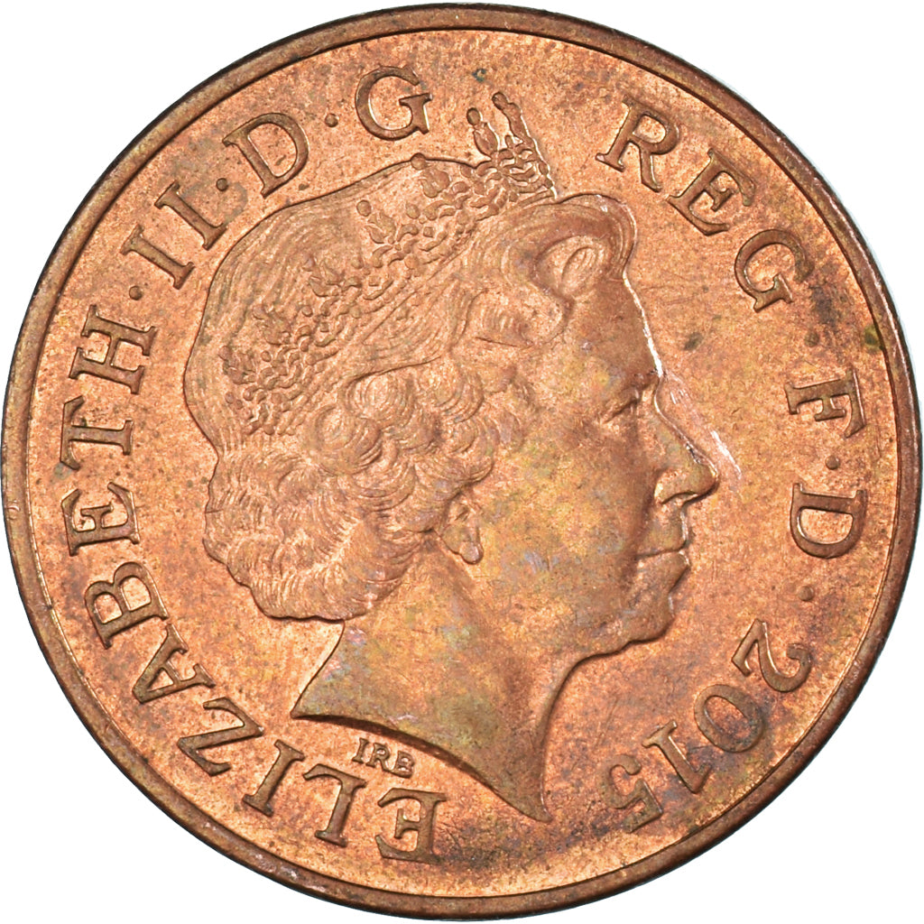 Moeda, Grã-Bretanha, 2 Pence, 2015