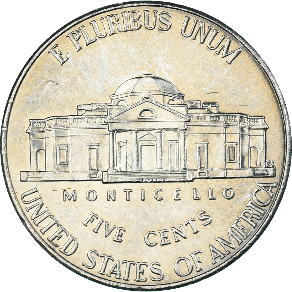 Monnaie, États-Unis, 5 Cents, 2016