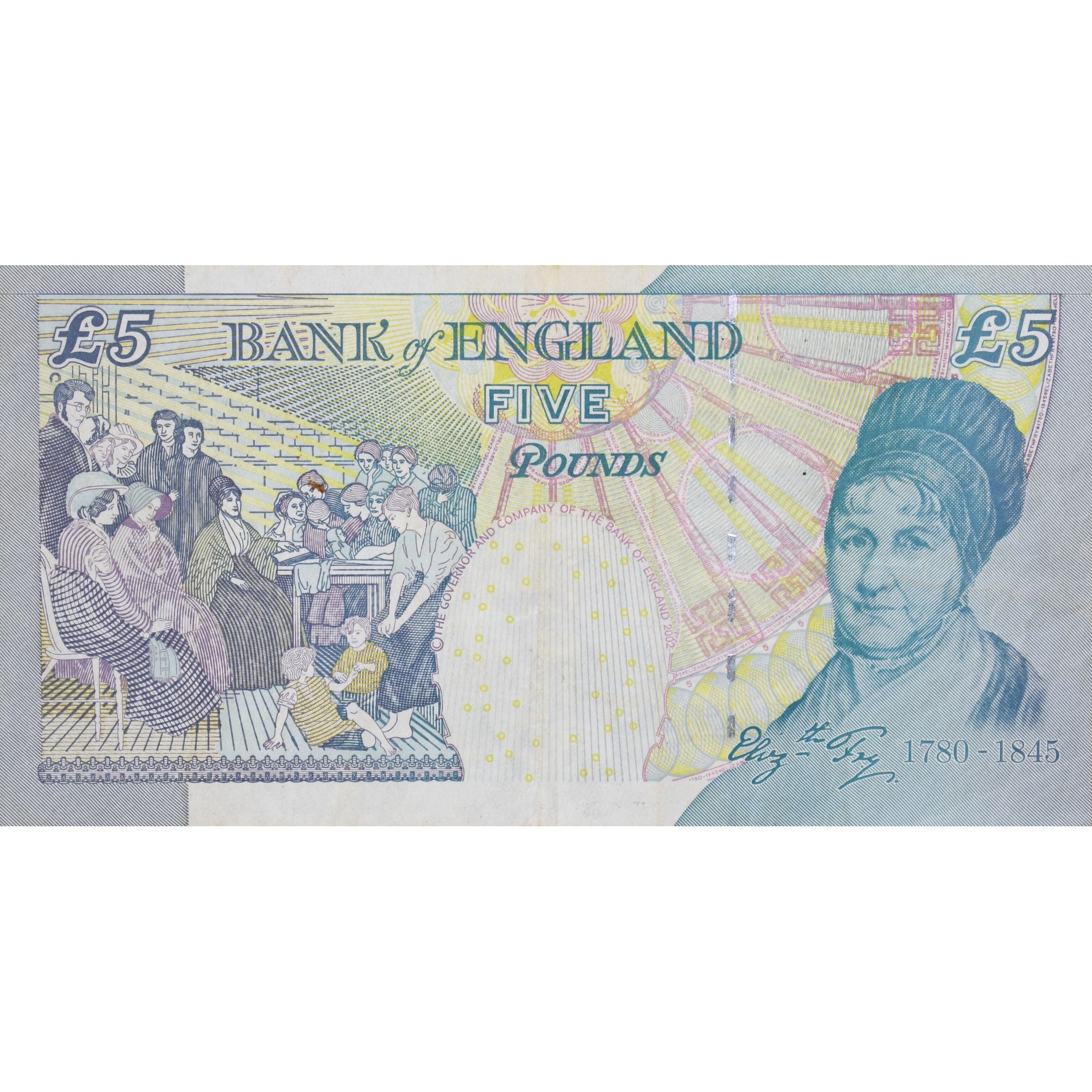 Banknote, Great Britain, 5 Pounds, KM:391a, EF(40-45)