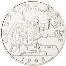 France, 10 Francs Argentina, 1997, MS(65-70), Silver, KM:1161