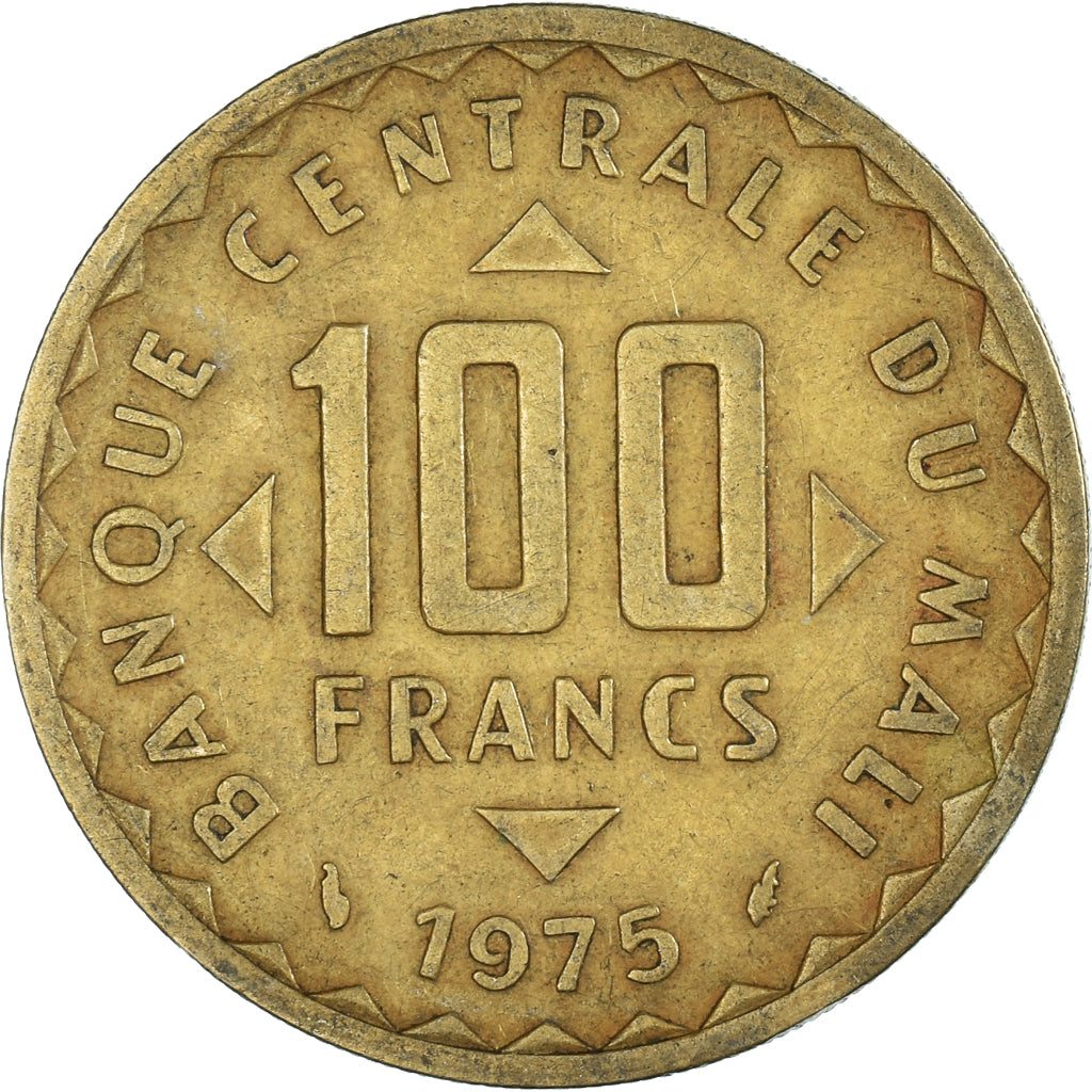 Moneta, Mali, 100 Francs, 1975