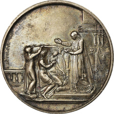 France, Médaille, Noces , Mariage, Religions & beliefs, Montagny, SUP, Argent