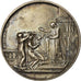 France, Médaille, Noces , Mariage, Religions & beliefs, Montagny, SUP, Argent