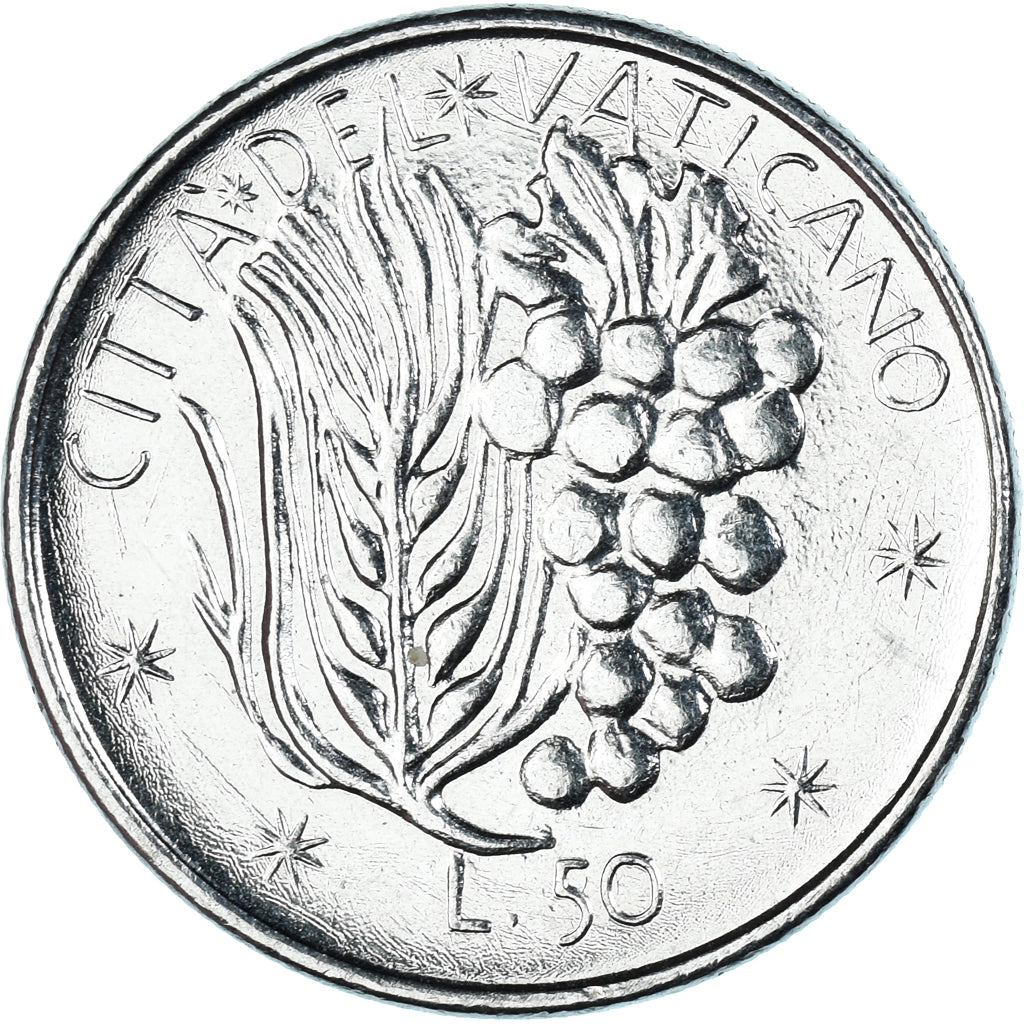 Coin, Vatican, 50 Lire, 1978