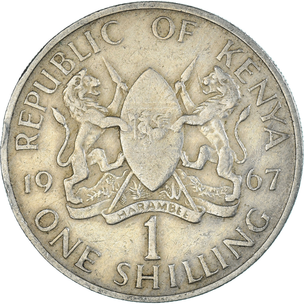 Moeda, Quénia, Shilling, 1967