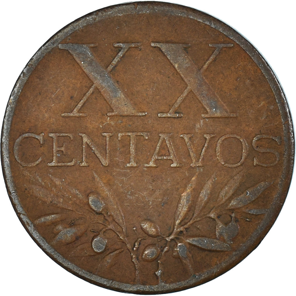 Moneta, Portugal, 20 Centavos, 1960