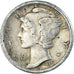 Moneta, USA, Dime, 1917