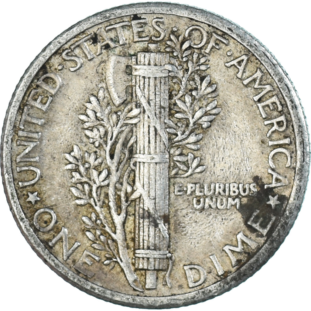 Moneta, USA, Dime, 1917
