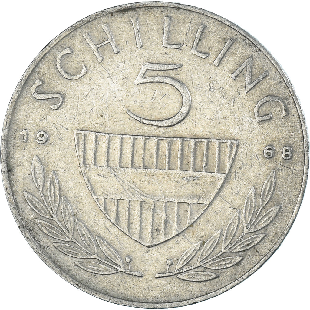 Moneta, Austria, 5 Schilling, 1968