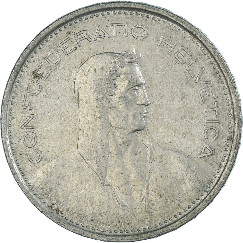 Moneta, Svizzera, 5 Francs, 1973