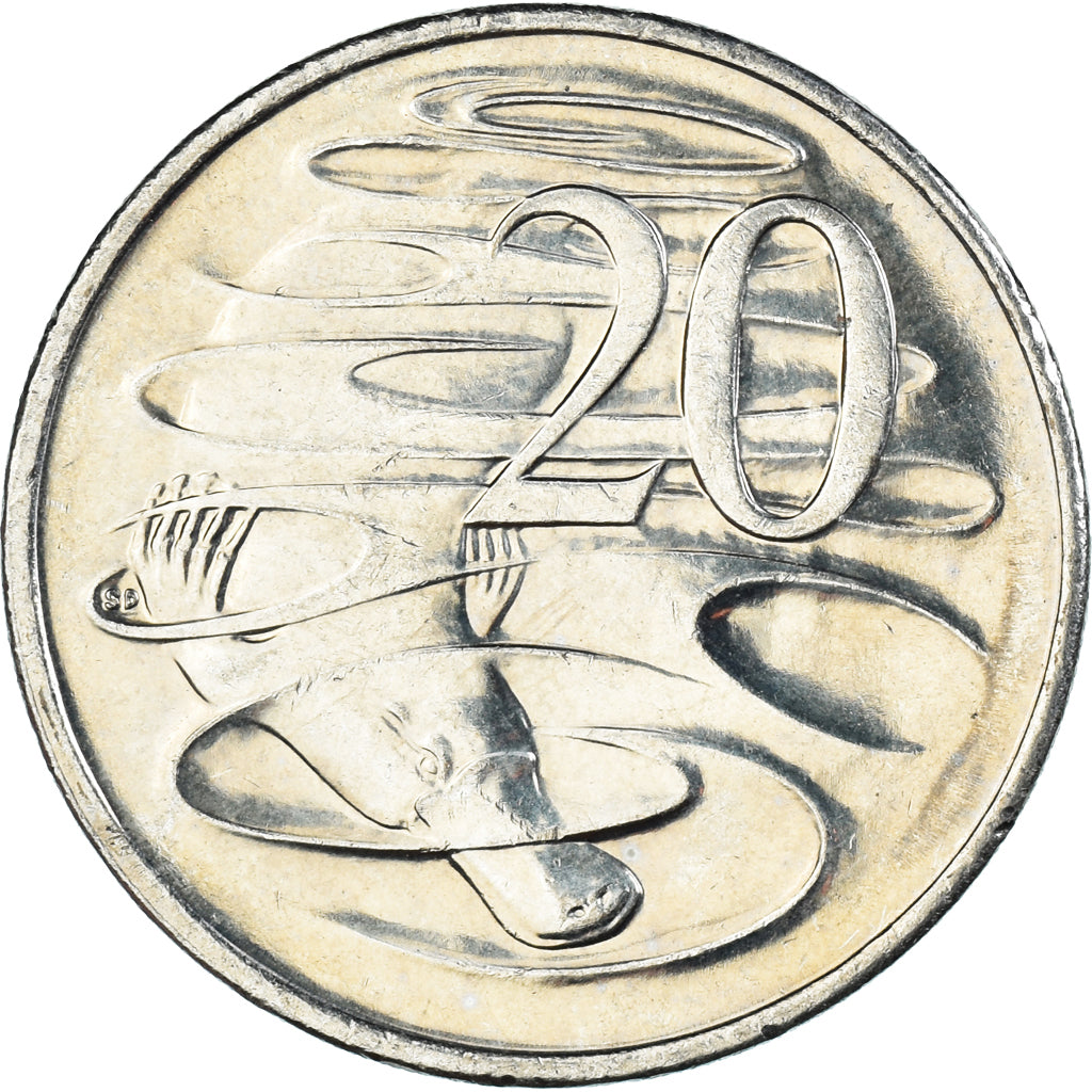Moneta, Australia, 20 Cents, 2008