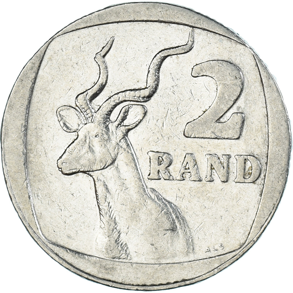 Monnaie, Afrique du Sud, 2 Rand, 2000