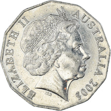 Münze, Australien, 50 Cents, 2005