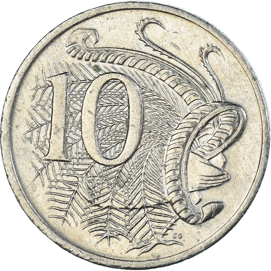 Moneda, Australia, 10 Cents, 2002