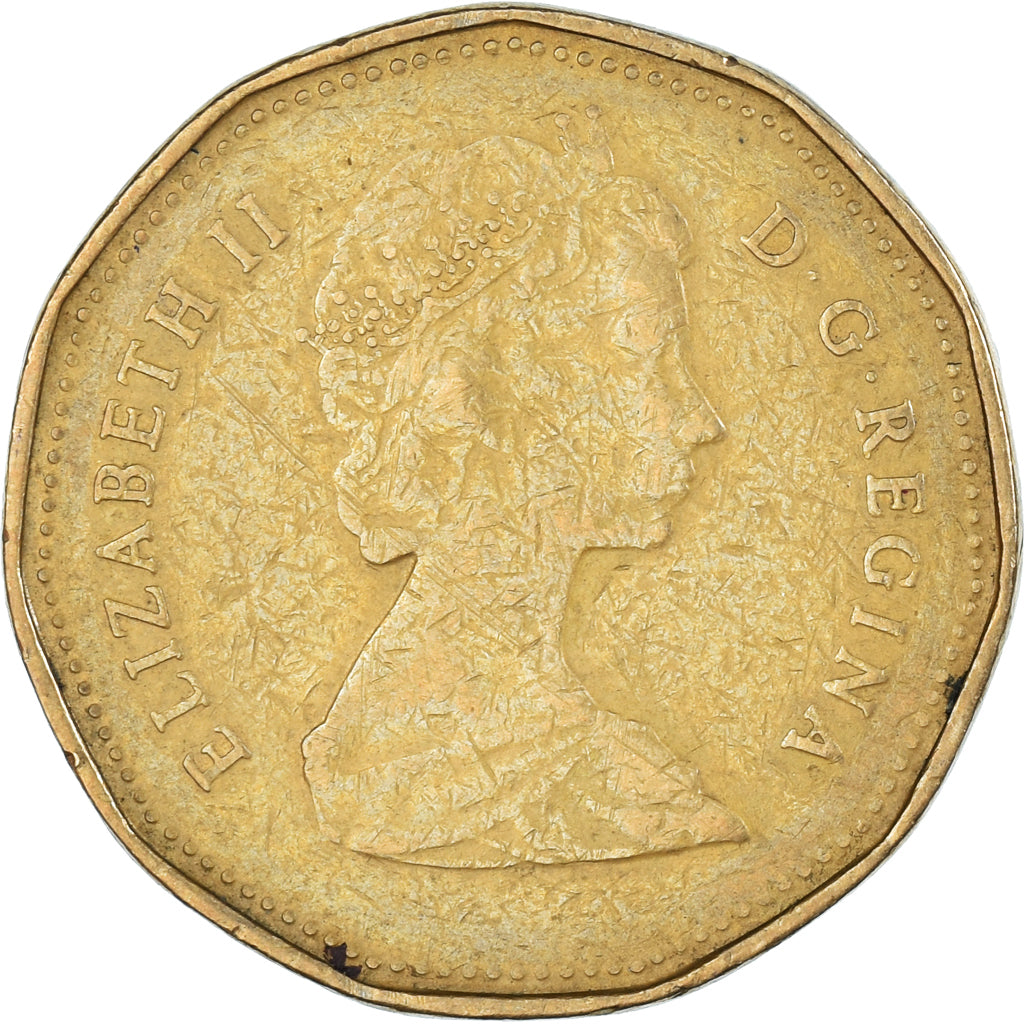 Moneta, Canada, Dollar, 1988, VF(30-35), Aluminium-Brąz