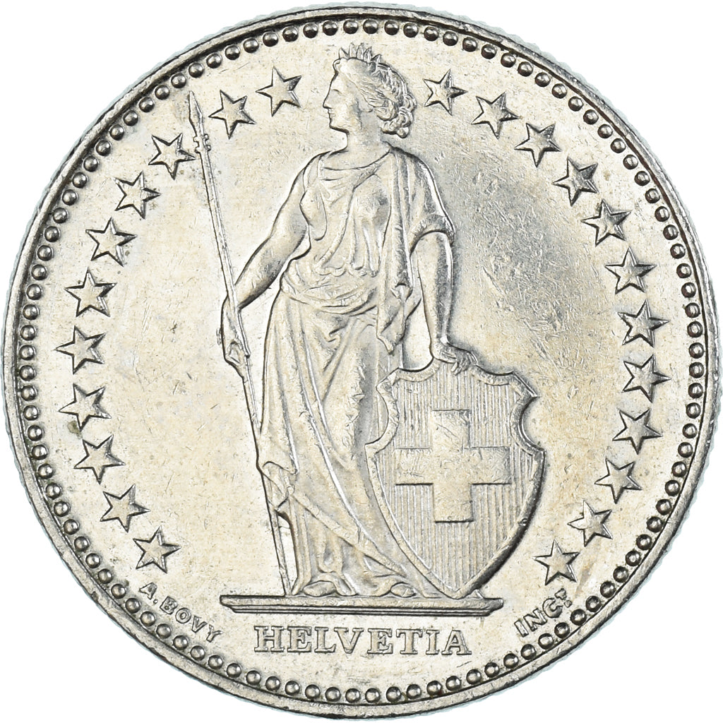 Moneta, Szwajcaria, 2 Francs, 2003