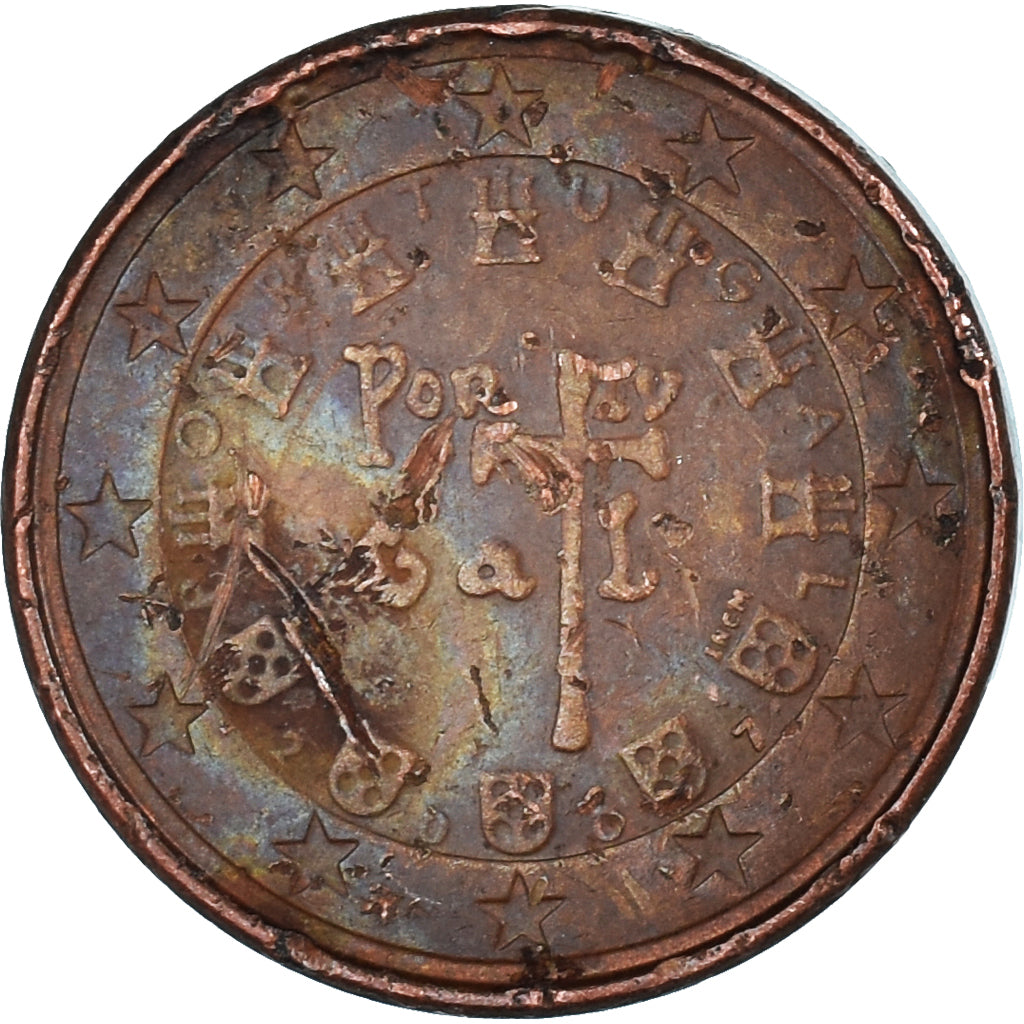 Moneda, Portugal, Euro Cent, 2007