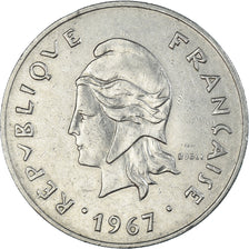 Moneta, Polinesia francese, 50 Francs, 1967