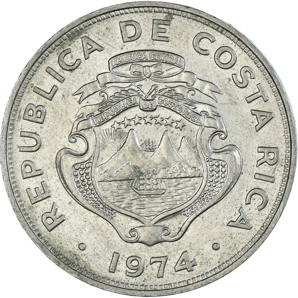 Coin, Costa Rica, Colon, 1974