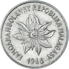 Coin, Madagascar, 5 Francs, Ariary, 1966