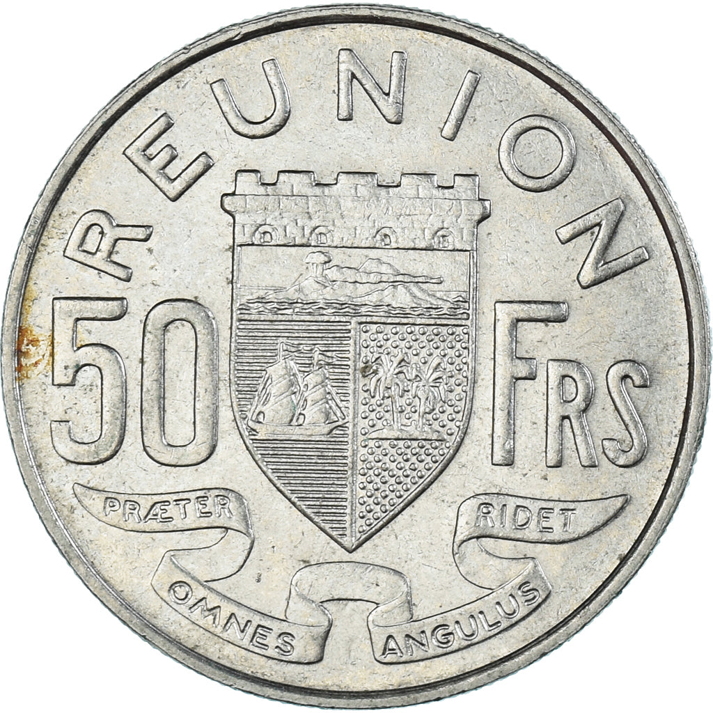 Münze, Réunion, 50 Francs, 1973