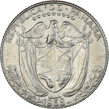 Moeda, Panamá, 1/4 Balboa, 1968