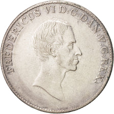 Denmark, Frederik VI, Speciedaler, 1838, Altona, AU(50-53), Silver, KM:695.1