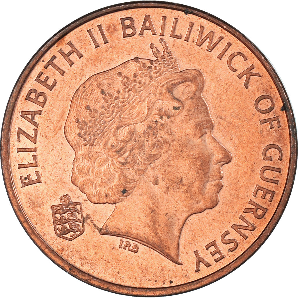 Coin, Guernsey, 2 Pence, 2006