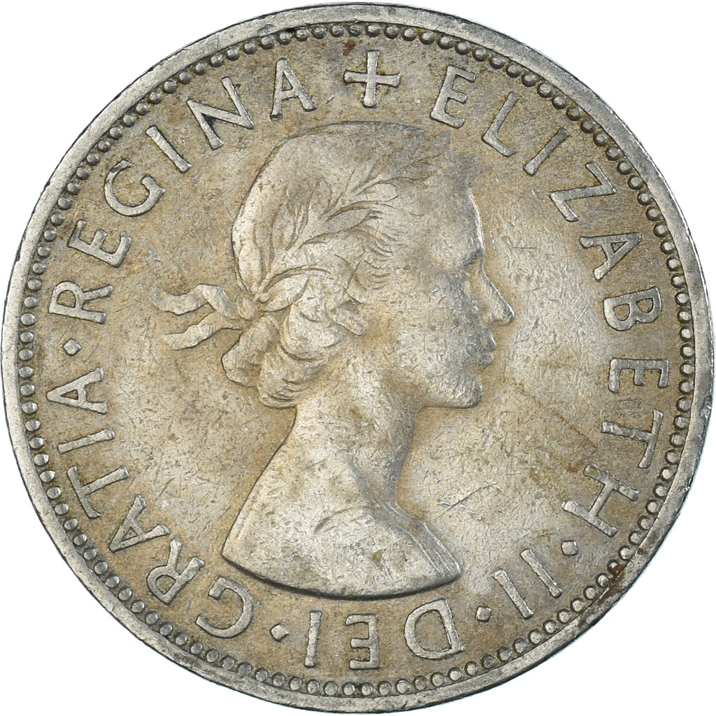 Coin, Great Britain, Florin, Two Shillings, 1954