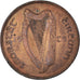 Monnaie, Irlande, Penny, 1935