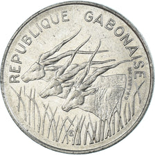 Monnaie, Gabon, 100 Francs, 1977