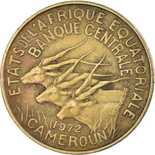 Moneda, África ecuatorial, 25 Francs, 1972