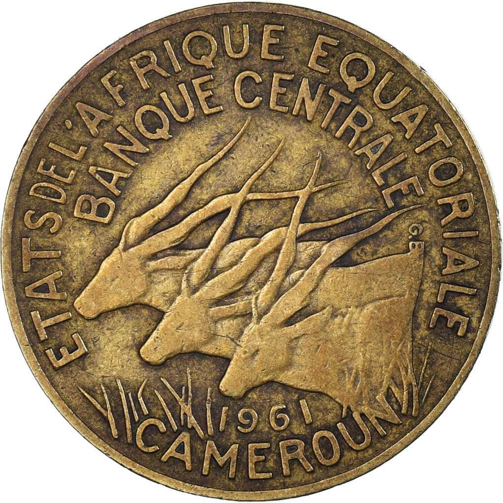 Coin, EQUATORIAL AFRICAN STATES, 10 Francs, 1961
