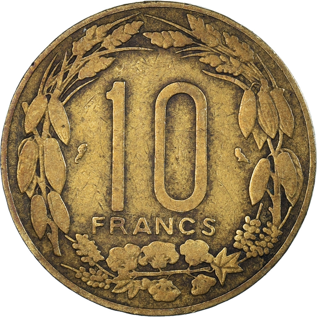 Coin, EQUATORIAL AFRICAN STATES, 10 Francs, 1961