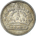Moneta, Szwecja, 25 Öre, 1960