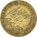Moneta, Państwa Afryki Środkowej, 5 Francs, 1977