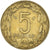 Moneta, Państwa Afryki Środkowej, 5 Francs, 1977