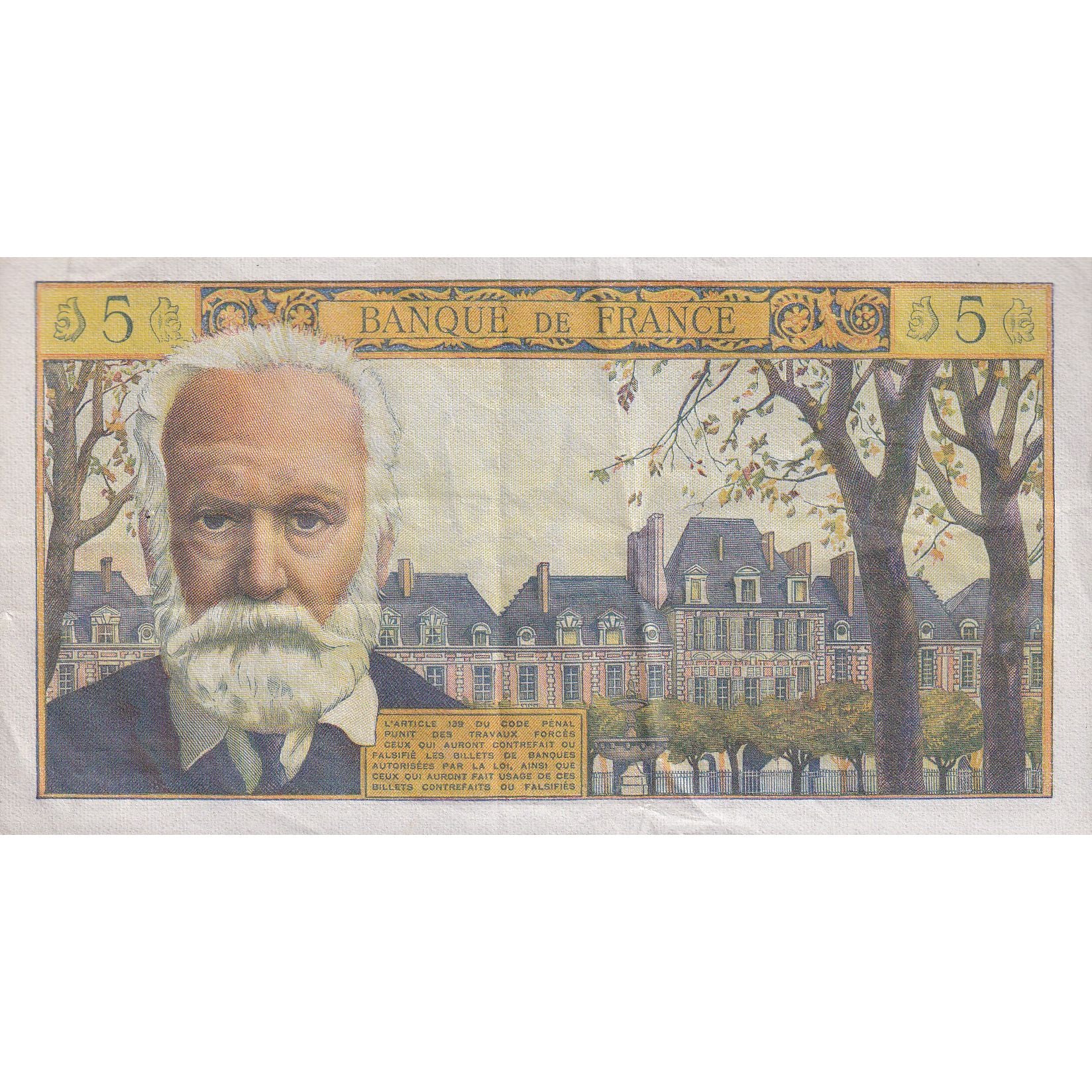France, 5 Nouveaux Francs, Victor Hugo, 1965, K.155, TTB+, Fayette:56.20