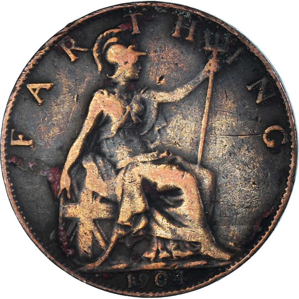 Moneta, Gran Bretagna, Farthing, 1901