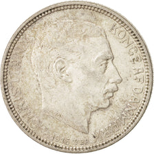 Denmark, Christian X, 2 Kroner, 1916, Copenhagen, EF(40-45), Silver, KM:820