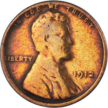 Monnaie, États-Unis, Cent, 1912