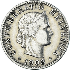 Coin, Switzerland, 20 Rappen, 1903