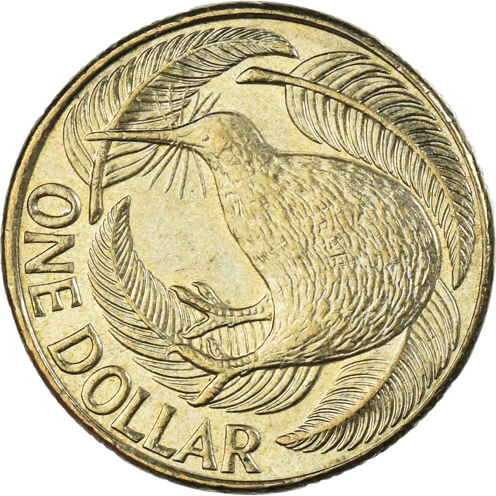 Münze, Neuseeland, Dollar, 2015
